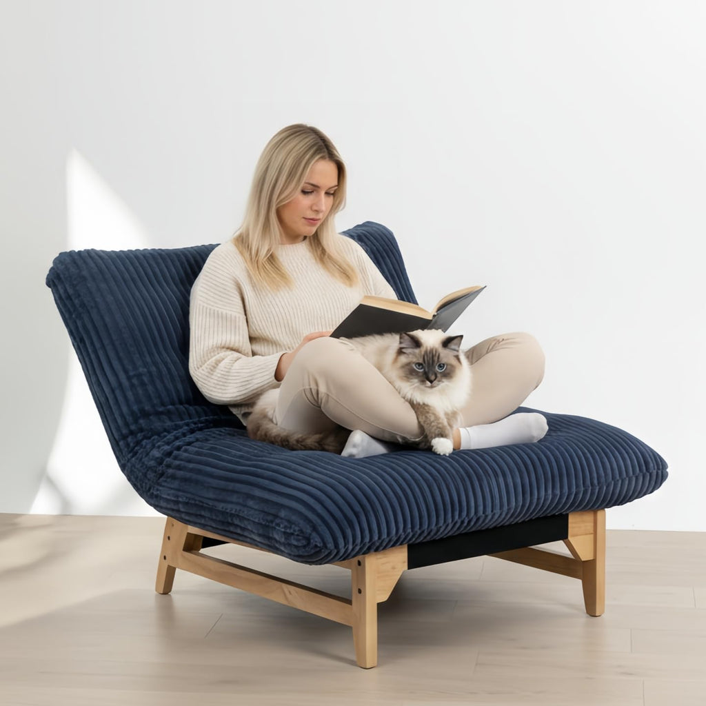 Corduroy Cloud Bean Bag Chair
