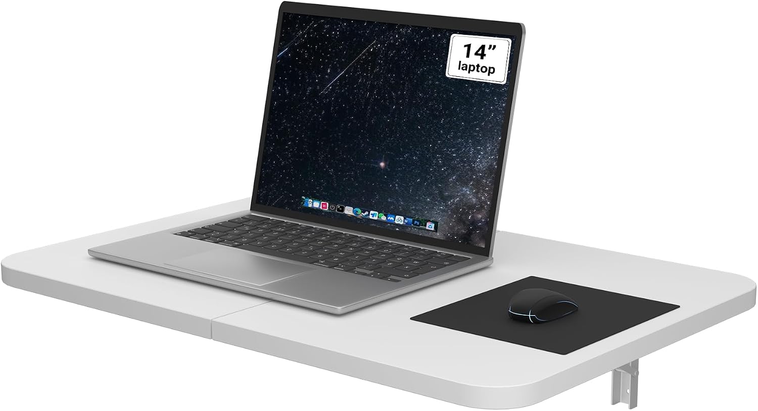 Wall Mount Folding Drop‑Down Desk