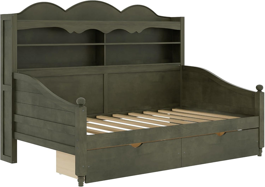 Twin Daybed with Storage Drawers