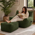Oversized Bean Bag Chair Set