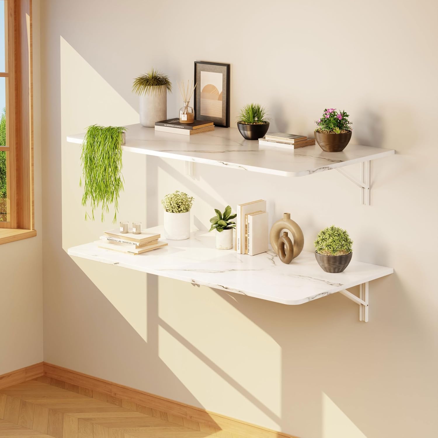 Wall Mount Folding Floating Desk