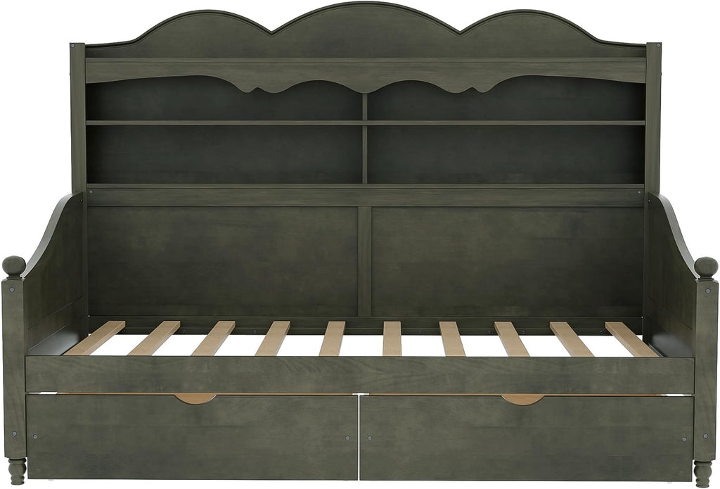 Twin Daybed with Storage Drawers