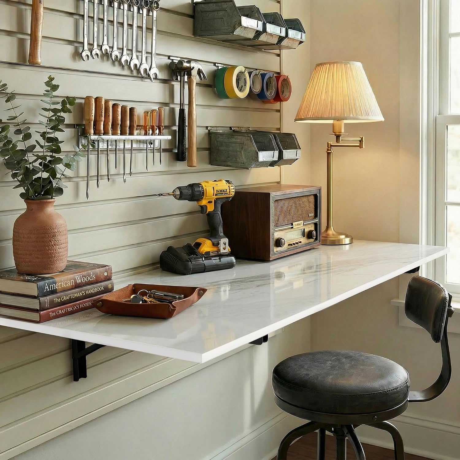 Wall Mount Fold‑Down Desk Table
