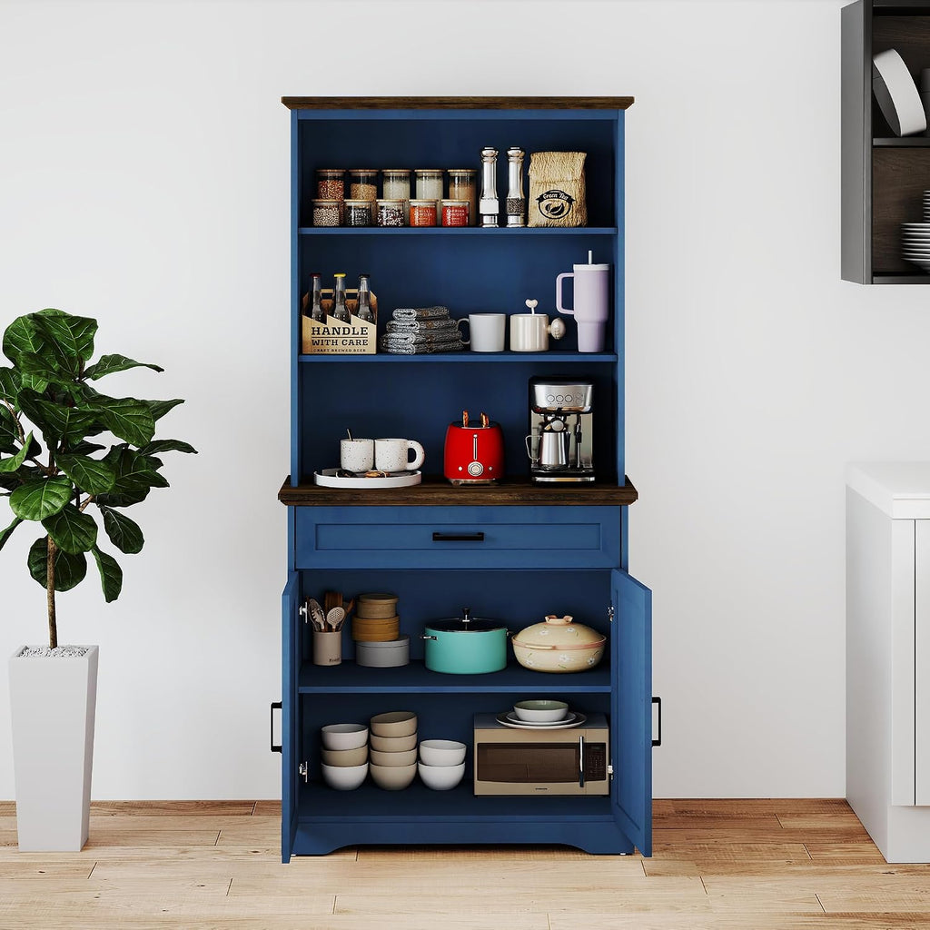 Tall Bookcase with Adjustable Shelves