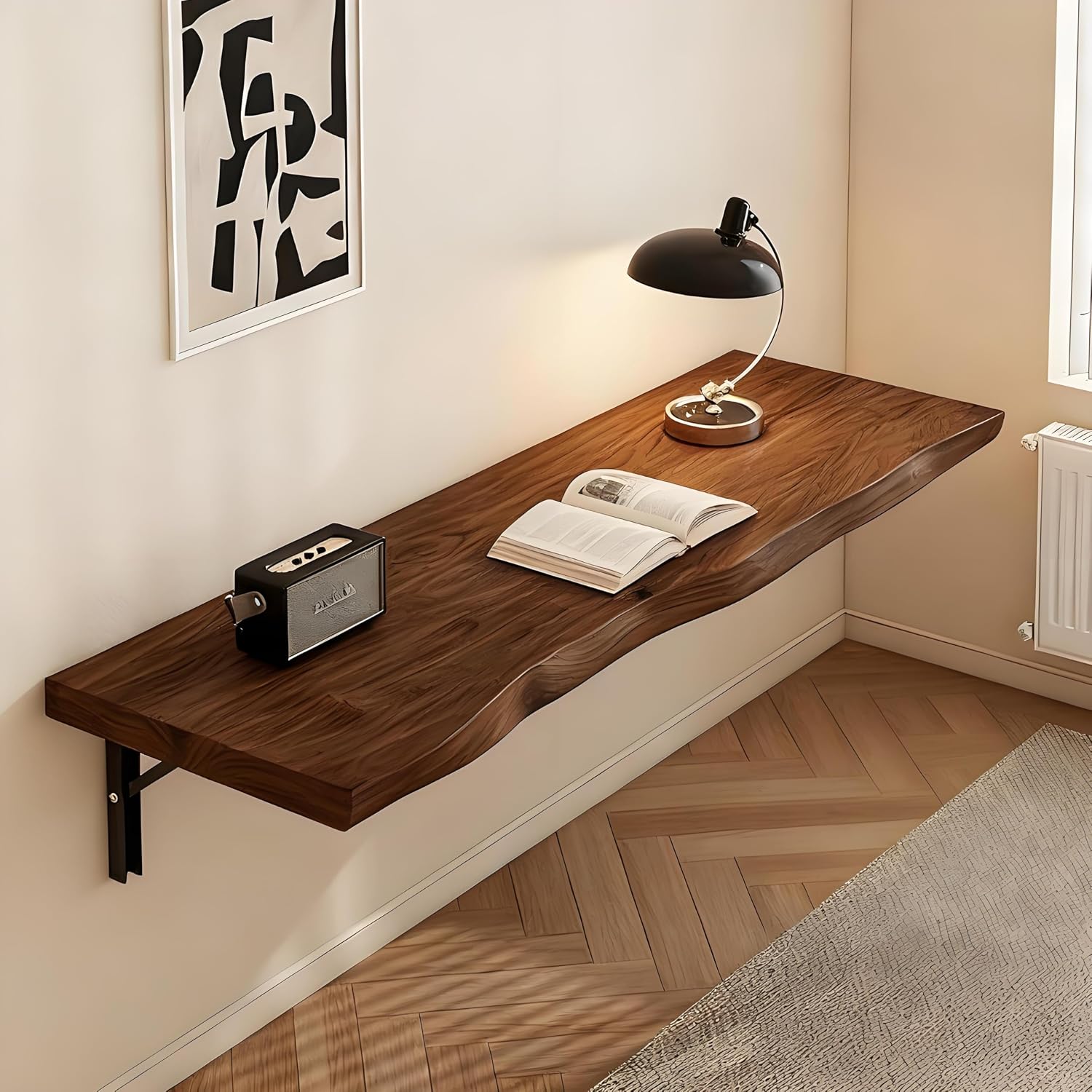 Wall Mount Folding Floating Desk