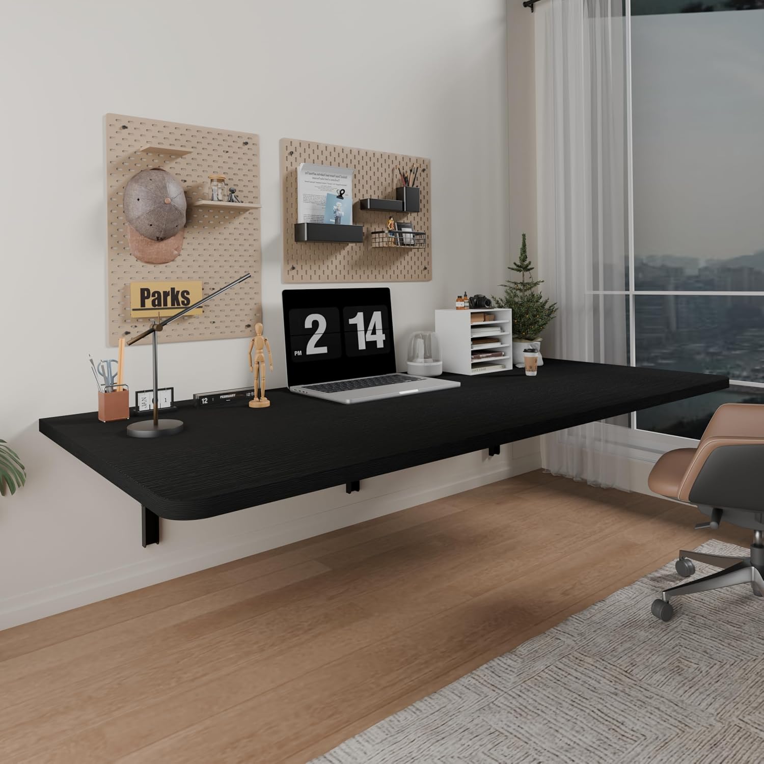 Wall Mount Folding Floating Desk