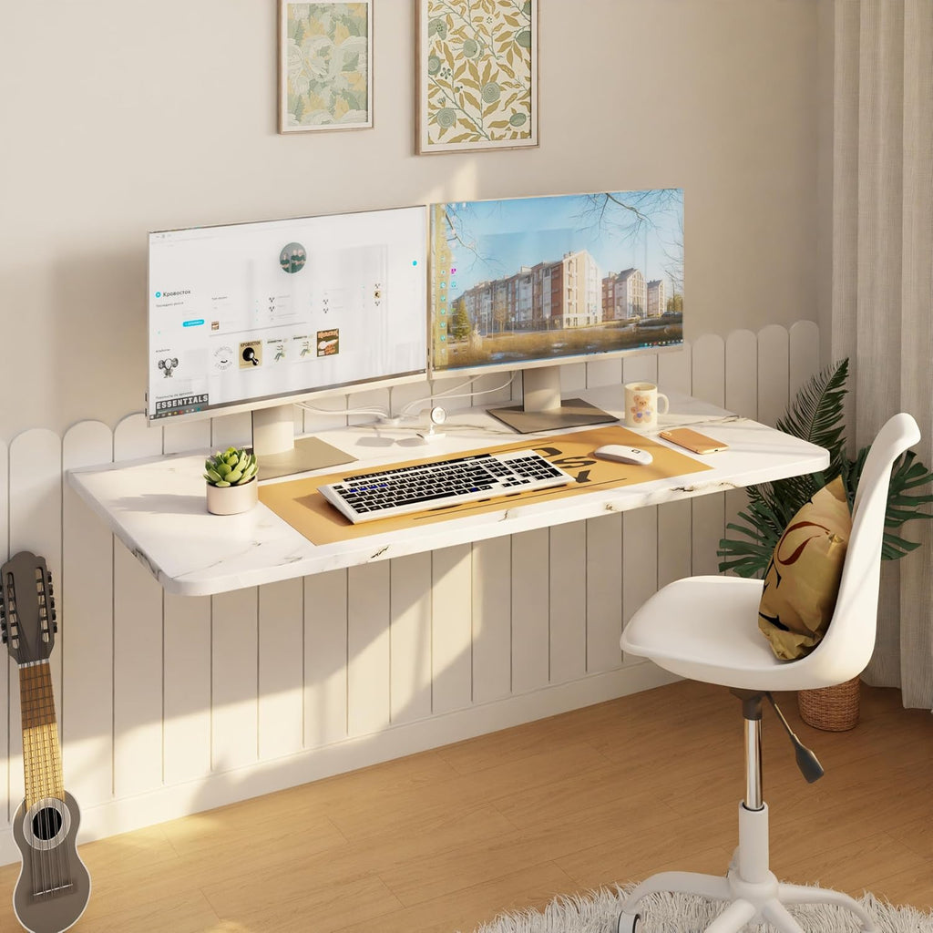 Wall Mount Folding Floating Desk