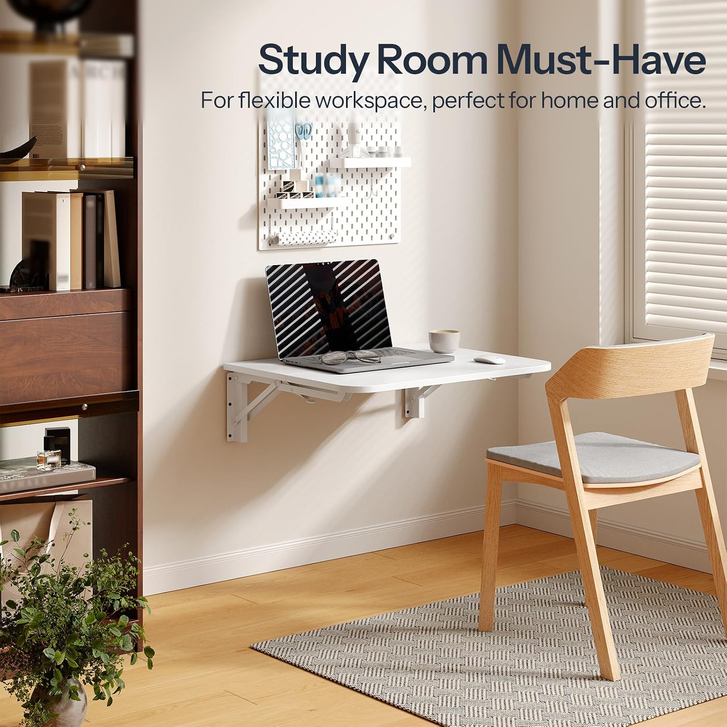 Wall Mount Folding Floating Desk