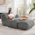 Oversized Foam Bean Bag Sofa