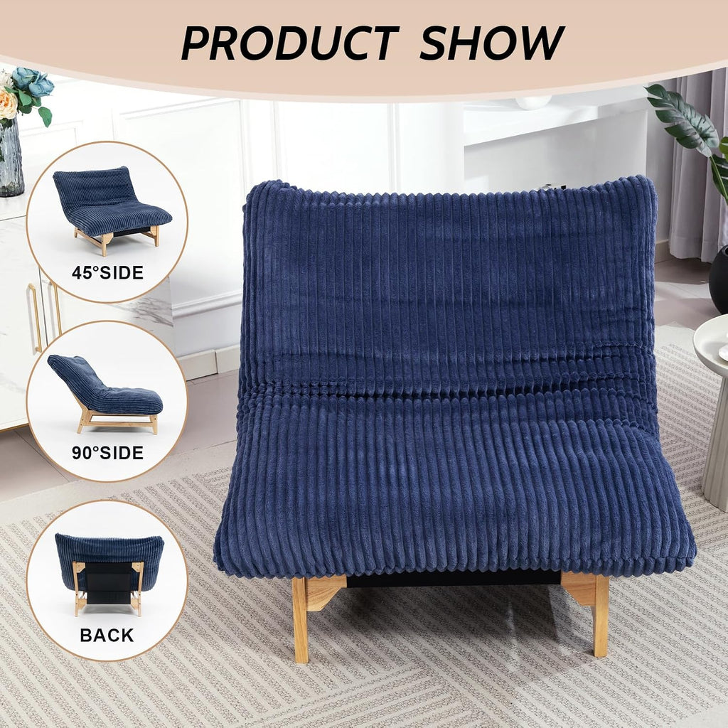 Corduroy Cloud Bean Bag Chair